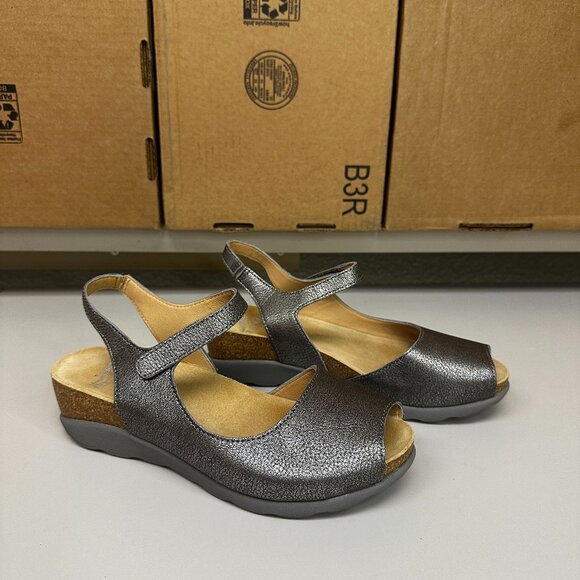 Dansko Marcy wedge - silver metallic - size 36 - Picture 1 of 6
